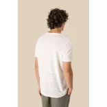 SP320 - Tricou de in pentru barbati - Spasso - [Ivory]