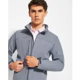 SS6435 - Jacheta softshell - RUDOLPH - [Bleumarin melanj]