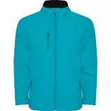 SS6436 - Jacheta softshell copii - NEBRASKA - [Acvamarin]