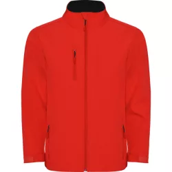 SS6436 - Jacheta softshell copii - NEBRASKA - [Rosu]