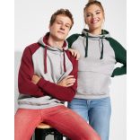 SU1058 - Hanorac bicolor unisex adulti - BADET - [Gri/Negru]