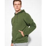 SU1067 - Hanorac cu gluga adulti - URBAN - [Grena/Gri melanj]