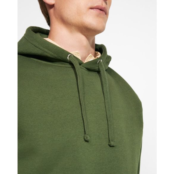 SU1067 - Hanorac cu gluga copii - URBAN - [Albastru royal/Alb]