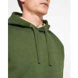 SU1067 - Hanorac cu gluga copii - URBAN - [Verde kelly/Alb]