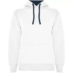   SU1068 - Hanorac cambrat in stil feminin - URBAN WOMAN - [Alb/Bleumarin]