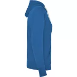 SU1068 - Hanorac cambrat in stil feminin - URBAN WOMAN - [Albastru royal/Alb]