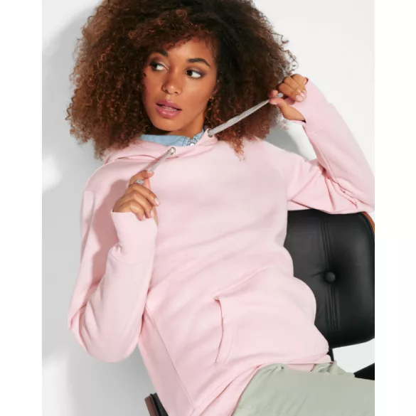 SU1068 - Hanorac cambrat in stil feminin - URBAN WOMAN - [Gri melanj]