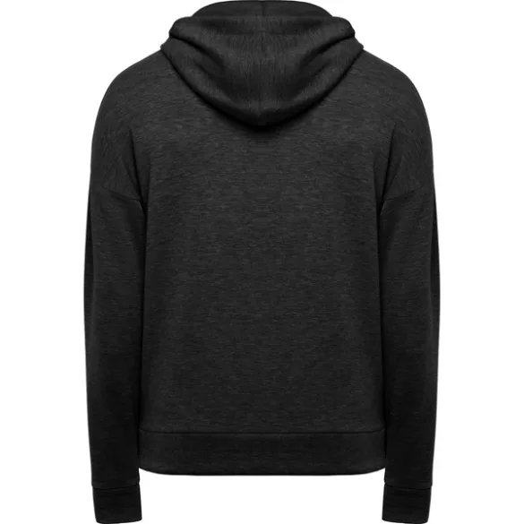 SU1119 - Hanorac unisex cu gluga - MANASLU - [Negru melanj]