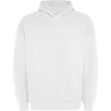 SU6702-01 - Hanorac oversized cu gluga - unisex - OTTO [Alb]