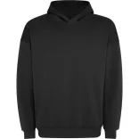 SU6702-02 - Hanorac oversized cu gluga - unisex - OTTO [Negru]