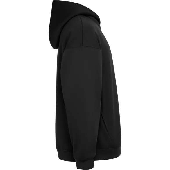 SU6702-02 - Hanorac oversized cu gluga - unisex - OTTO [Negru]