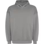 SU6702-108 - Hanorac oversized cu gluga - unisex - OTTO [Gri Piatra]