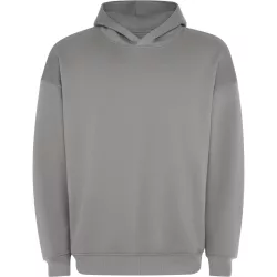   SU6702-108 - Hanorac oversized cu gluga - unisex - OTTO [Gri Piatra]