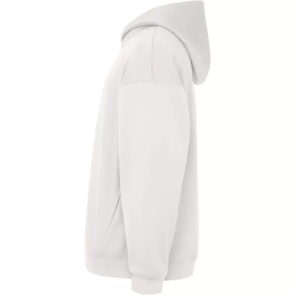 SU6702-132 - Hanorac oversized cu gluga - unisex - OTTO [Alb Vintage]