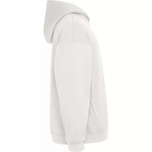 SU6702-132 - Hanorac oversized cu gluga - unisex - OTTO [Alb Vintage]