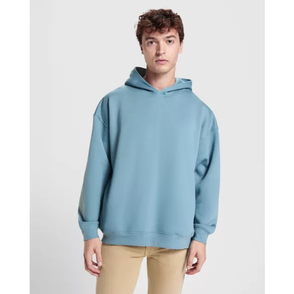SU6702-229 - Hanorac oversized cu gluga - unisex - OTTO [Angora]