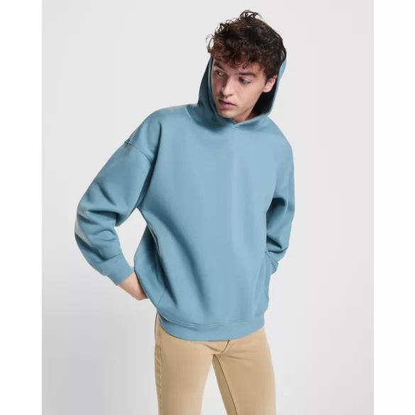 SU6702-55 - Hanorac oversized cu gluga - unisex - OTTO [Bleumarin]