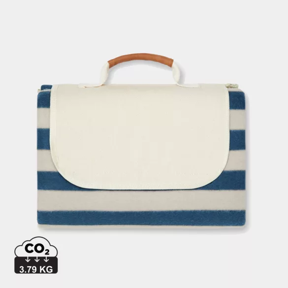 V4590015 - Patura pentru picnic mare GRS RPET - Vingda Alba
