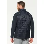 WK6147bl_re - Jacheta unisex cu captusire dubla - DAYTODAY - [Black/Red]