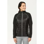 WK6147bl_sv - Jacheta unisex cu captusire dubla - DAYTODAY - [Black/Silver]