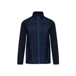   WK6147nv_lrb - Jacheta unisex cu captusire dubla - DAYTODAY - [Navy/Light Royal Blue]