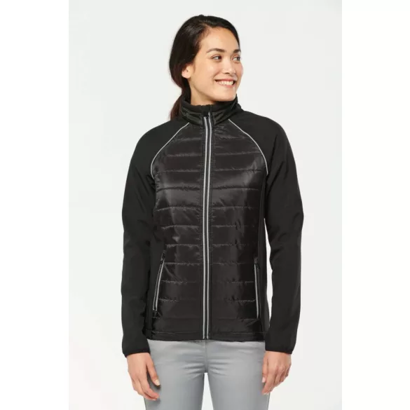 WK6147nv_lrb - Jacheta unisex cu captusire dubla - DAYTODAY - [Navy/Light Royal Blue]