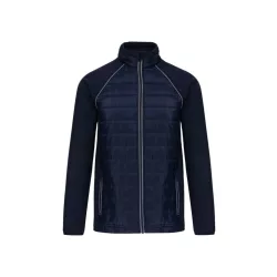   WK6147nv_sv - Jacheta unisex cu captusire dubla - DAYTODAY - [Navy/Silver]