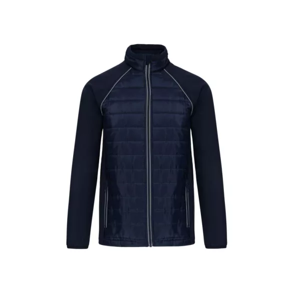 WK6147nv_sv - Jacheta unisex cu captusire dubla - DAYTODAY - [Navy/Silver]