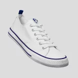 ZS8300 - Adidasi din panza unisex - BILES - [Alb]