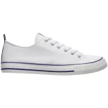 ZS8300 - Adidasi din panza unisex - BILES - [Alb]