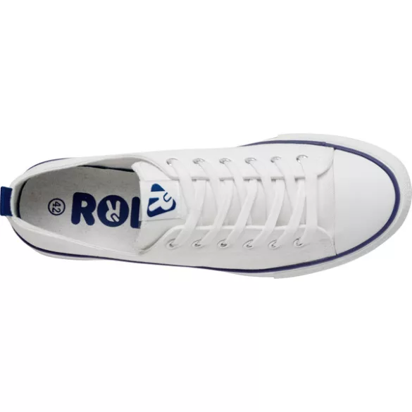 ZS8300 - Adidasi din panza unisex - BILES - [Alb]