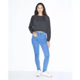 AARSAF3451-Pulover-scurt-de-dama-FLEECE-CROP-Dark-Heather-Grey