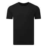 AM012 - Tricou unisex din bumbac organic - ANTHEM - [Black]
