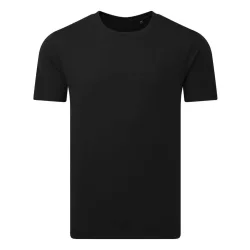AM012 - Tricou unisex din bumbac organic - ANTHEM - [Black]