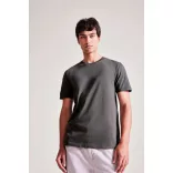 AM012 - Tricou unisex din bumbac organic - ANTHEM - [Black]