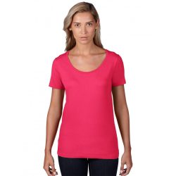 an391-Tricou-adult-dama-Anvil-Featherweight-Hot-Pink