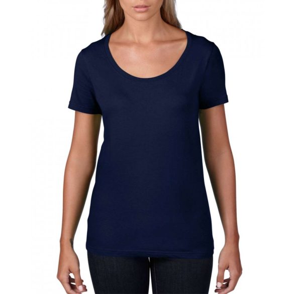 an391-Tricou-adult-dama-Anvil-Featherweight-Navy