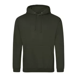AWJH001 - Hanorac unisex All We Do is COLLEGE [Combat Green]