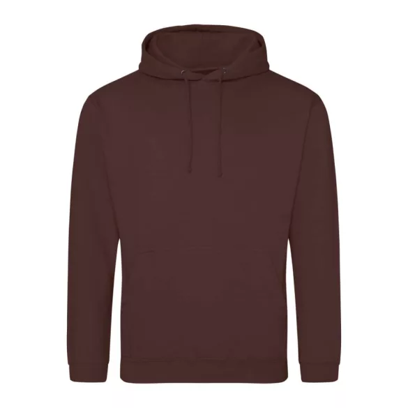 AWJH001 - Hanorac unisex All We Do is COLLEGE [Chocolate Fudge Brownie]
