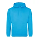 AWJH001 - Hanorac unisex All We Do is COLLEGE [Hawaiian Blue]