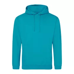 AWJH001 - Hanorac unisex All We Do is COLLEGE [Lagoon Blue]