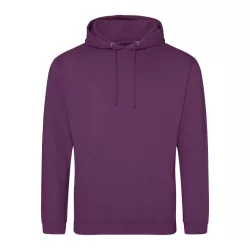 AWJH001 - Hanorac unisex All We Do is COLLEGE [Plum]