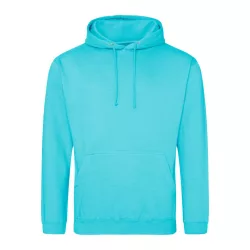   AWJH001 - Hanorac unisex All We Do is COLLEGE [Turquoise Surf]
