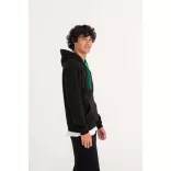 AWJH003 - Hanorac cu gluga - unisex - VARSITY HOODIE [Arctic White/French Navy]