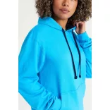 AWJH003 - Hanorac cu gluga - unisex - VARSITY HOODIE [Arctic White/French Navy]