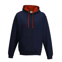AWJH003-Hanorac-cu-gluga-unisex-VARSITY-HOODIE-New-French-Navy/Fire-Red
