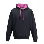 AWJH003-Hanorac-cu-gluga-unisex-VARSITY-HOODIE-Oxford-Navy/Candyfloss-Pink