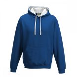 AWJH003-Hanorac-cu-gluga-unisex-VARSITY-HOODIE-Royal-Blue/Arctic-White