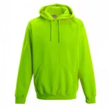AWJH004-Hanorac-cu-gluga-unisex-ELECTRIC-HOODIE-Electric-Green