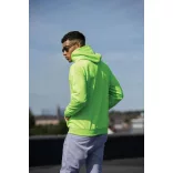 AWJH004-Hanorac-cu-gluga-unisex-ELECTRIC-HOODIE-Electric-Green